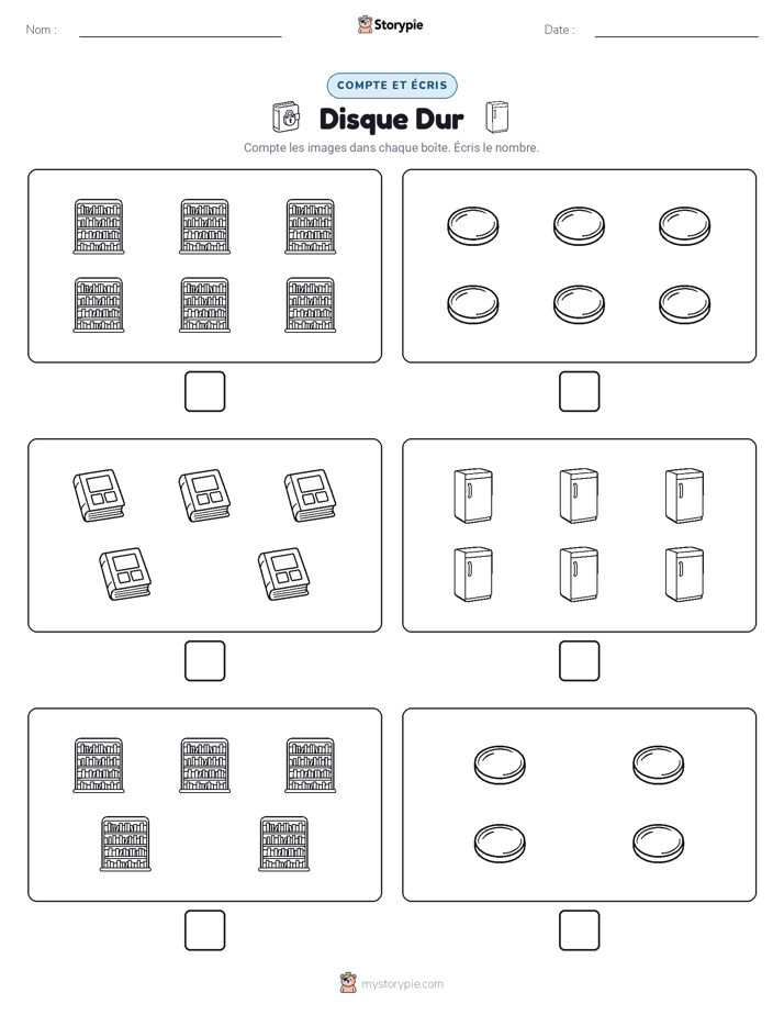Compter & Écrire