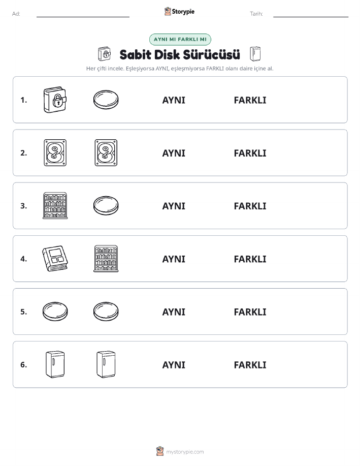Aynı mı Farklı mı