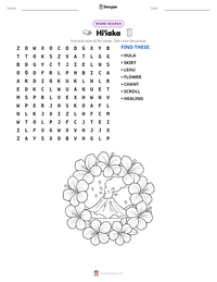 Hi'iaka printable worksheet preview
