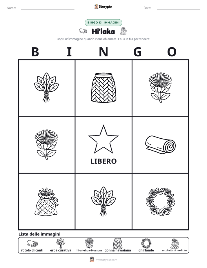 Bingo delle Immagini