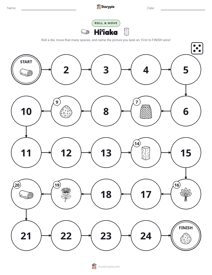 Roll & Move Game