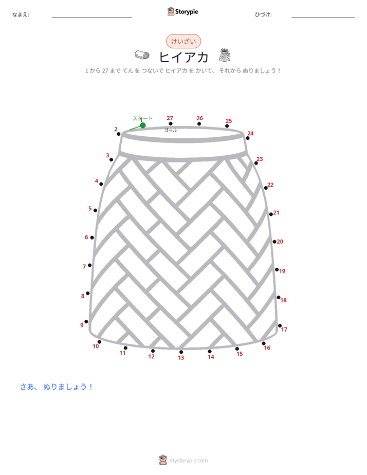 点つなぎ