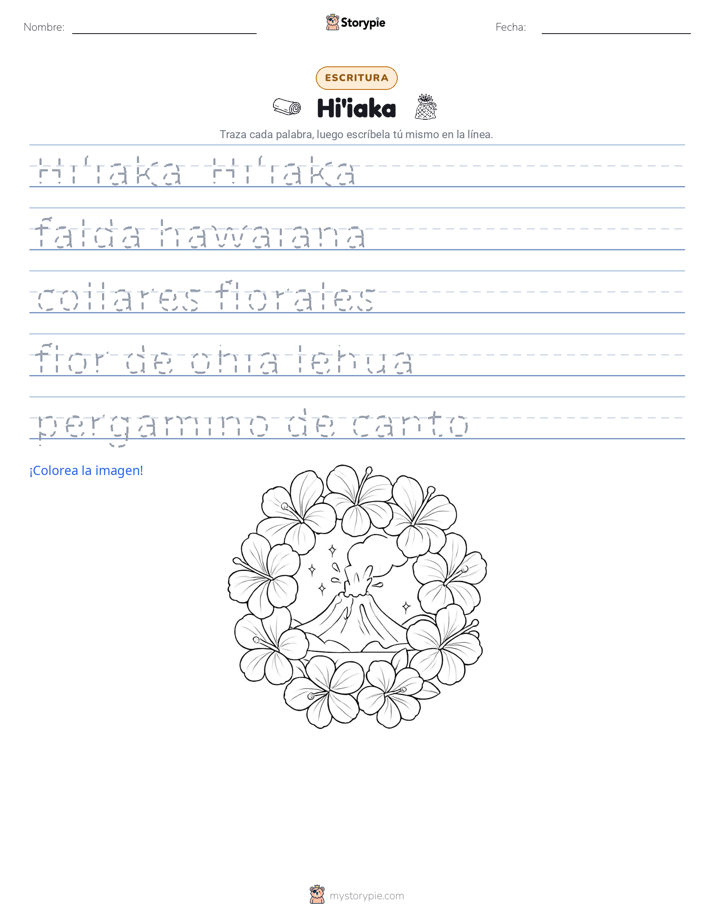Práctica de Escritura