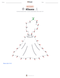 Kīlauea printable worksheet preview