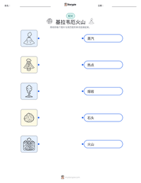 基拉韦厄火山 可打印工作表预览