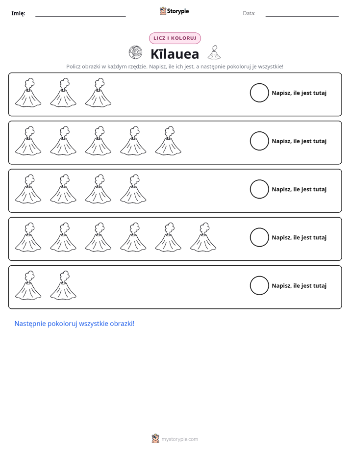 Liczenie i Kolorowanie