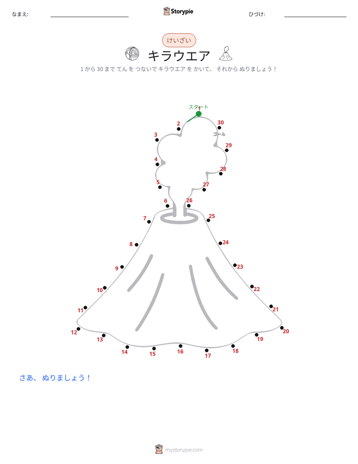 点つなぎ