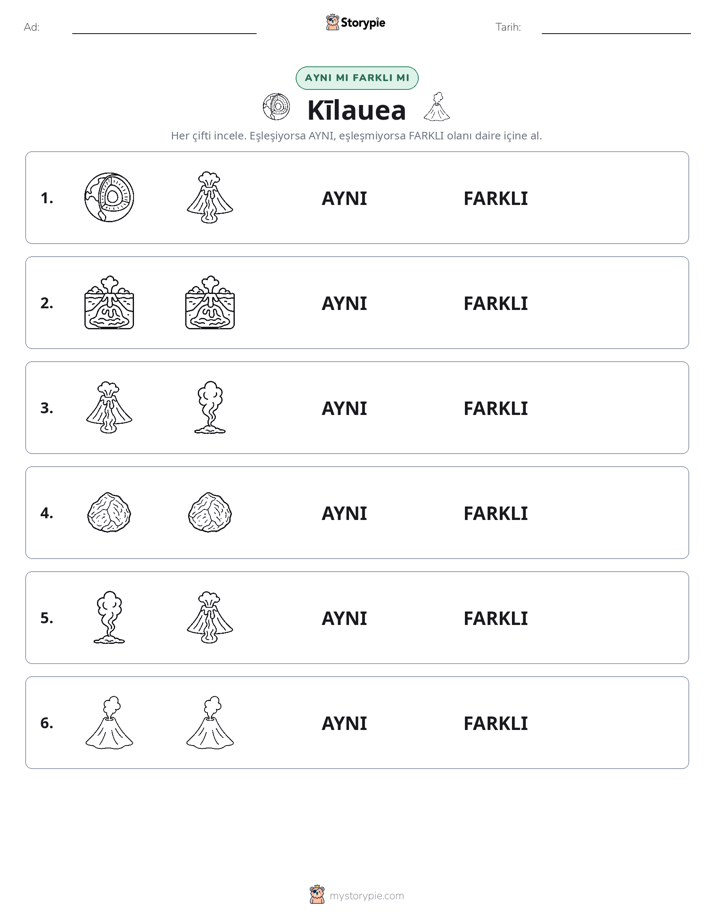 Aynı mı Farklı mı