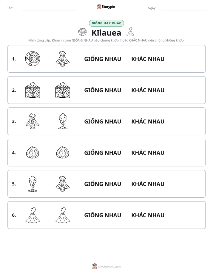 Giống Hay Khác