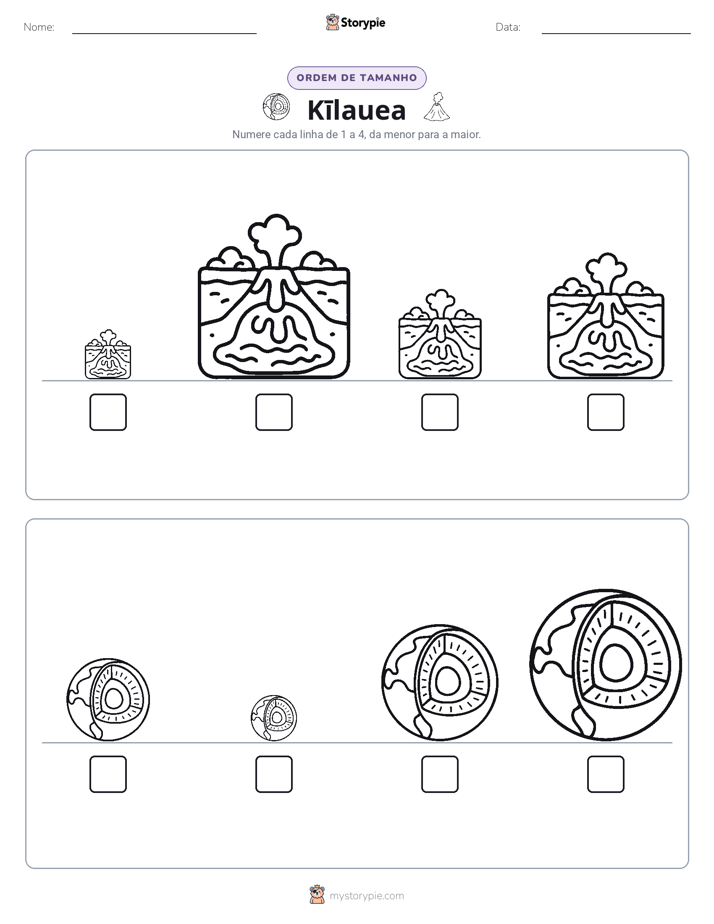 Ordem de Tamanho