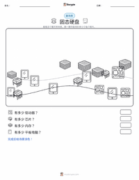 固态硬盘 可打印工作表预览