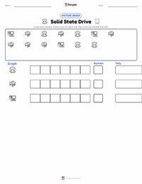 Solid State Drive printable worksheet preview