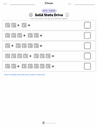 Solid State Drive printable worksheet preview