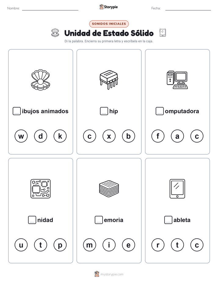 Sonidos Iniciales