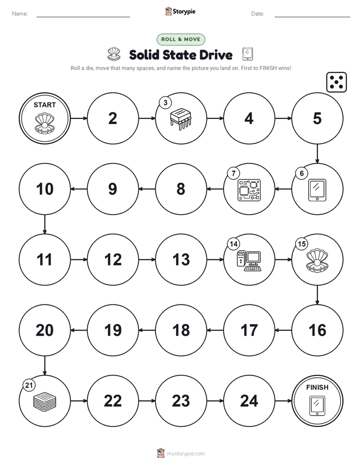 Roll & Move Game