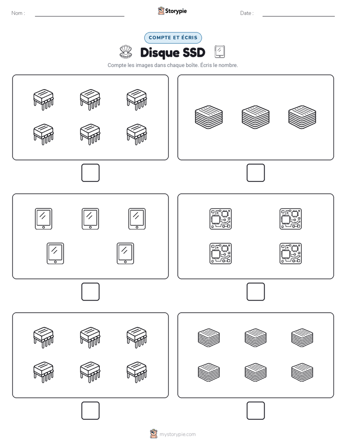Compter & Écrire