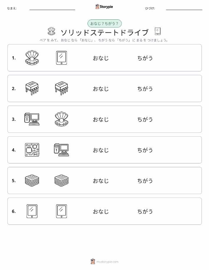 同じか違うか
