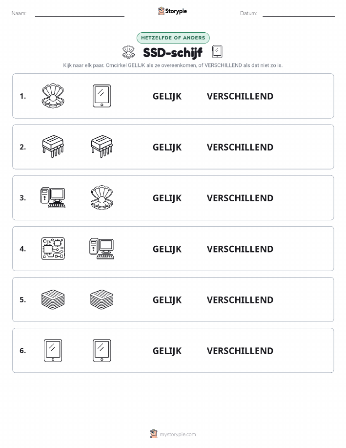 Zelfde of Verschillend