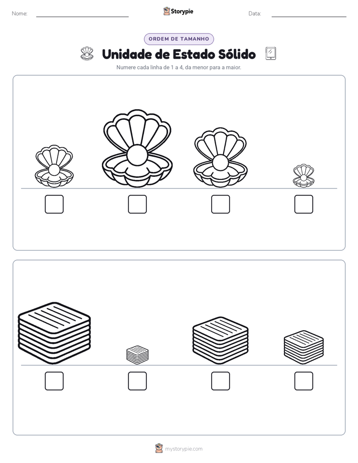 Ordem de Tamanho