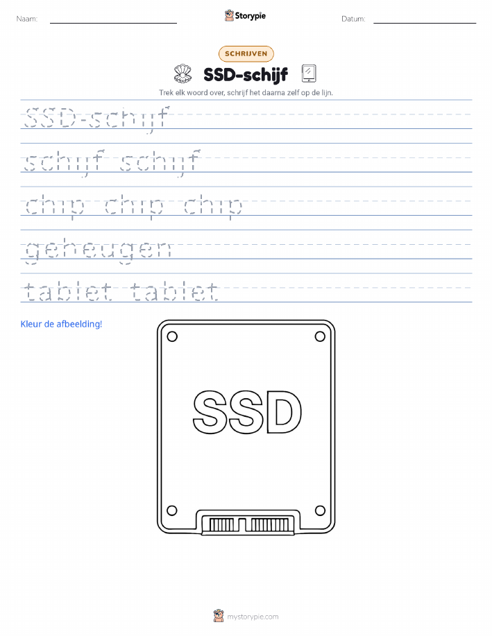Schrijf Oefening