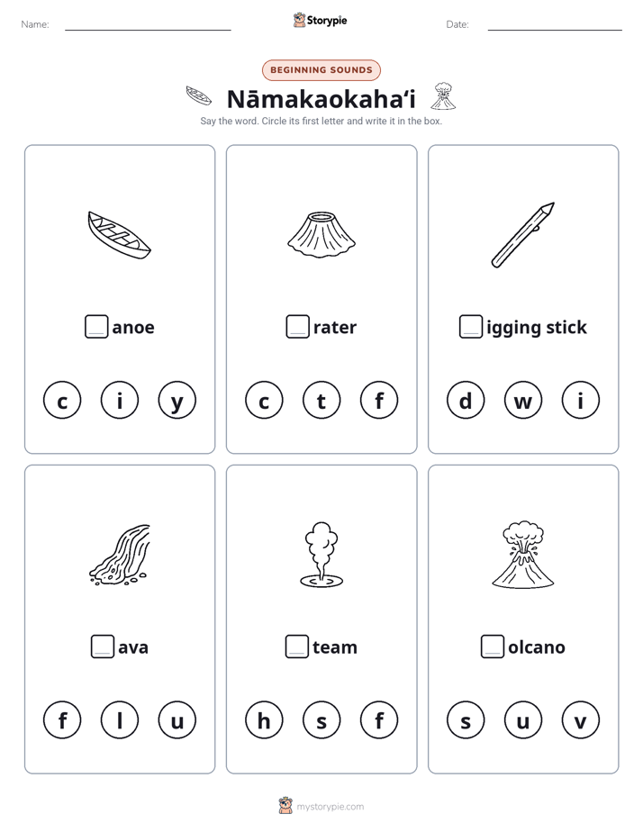 Beginning Sounds