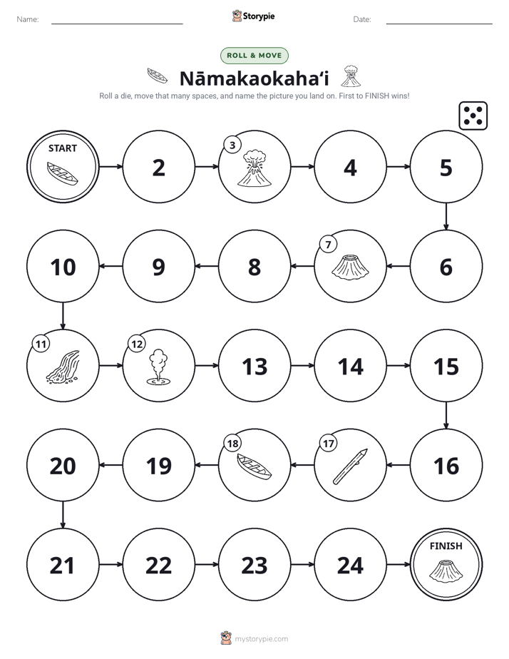 Roll & Move Game
