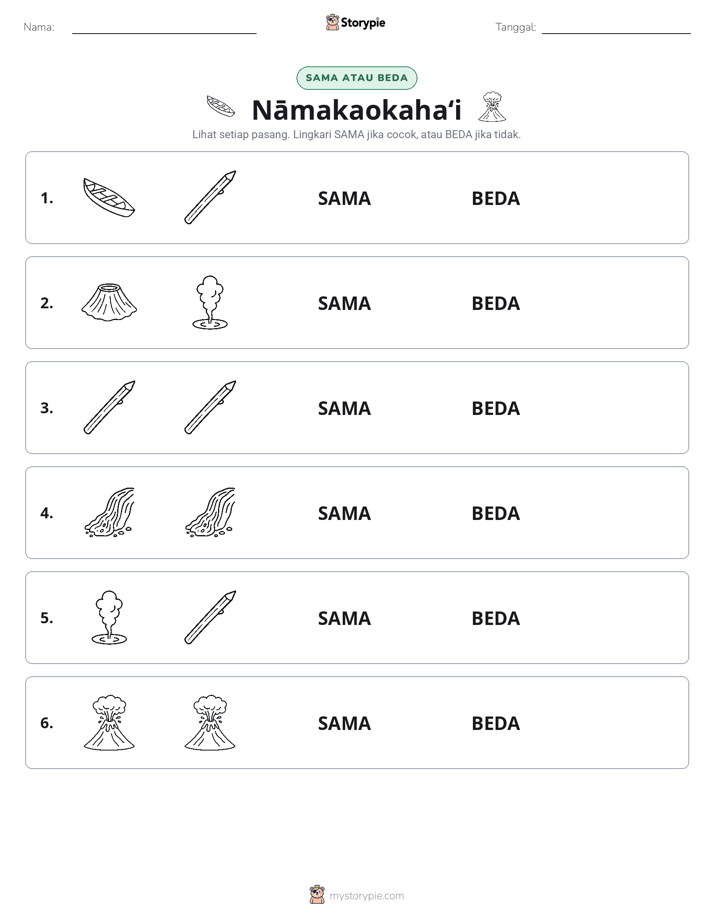 Sama atau Berbeda