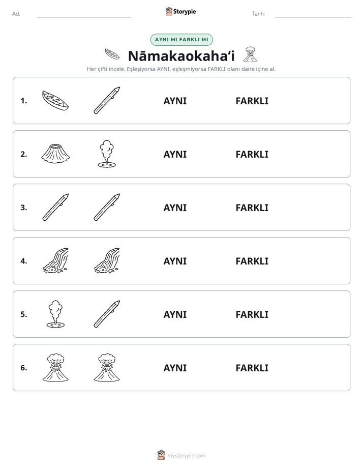 Aynı mı Farklı mı