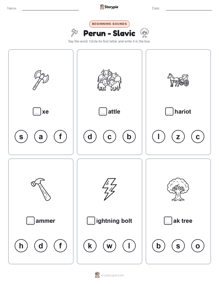Beginning Sounds