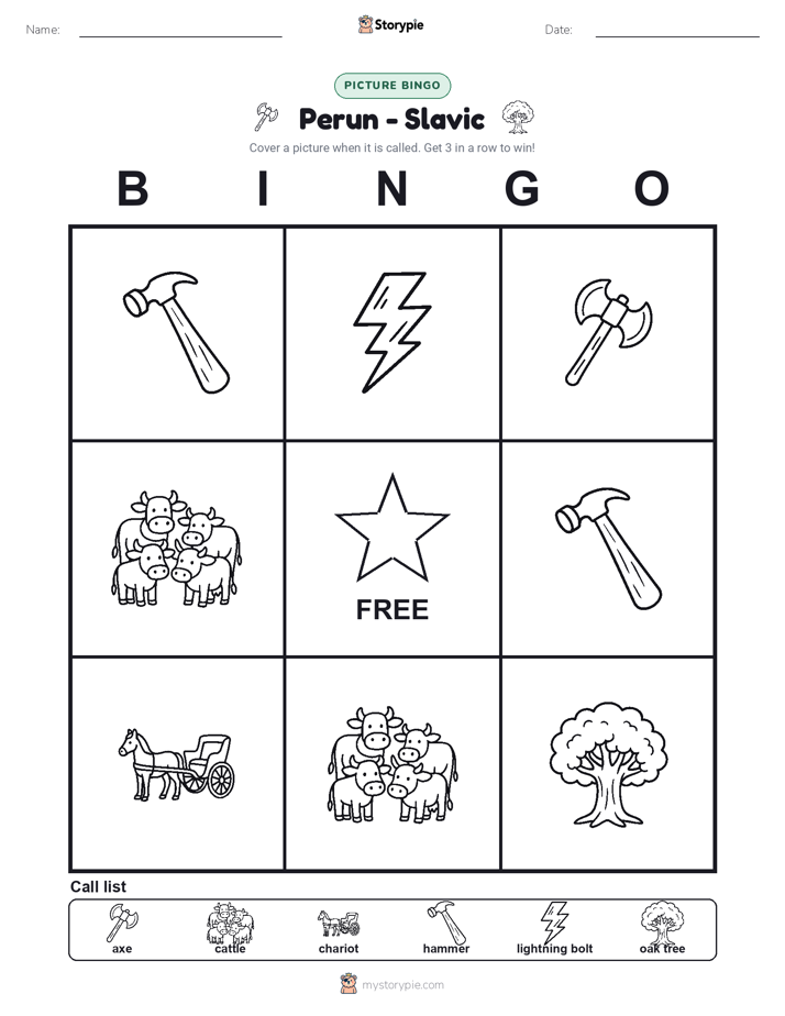 Picture Bingo