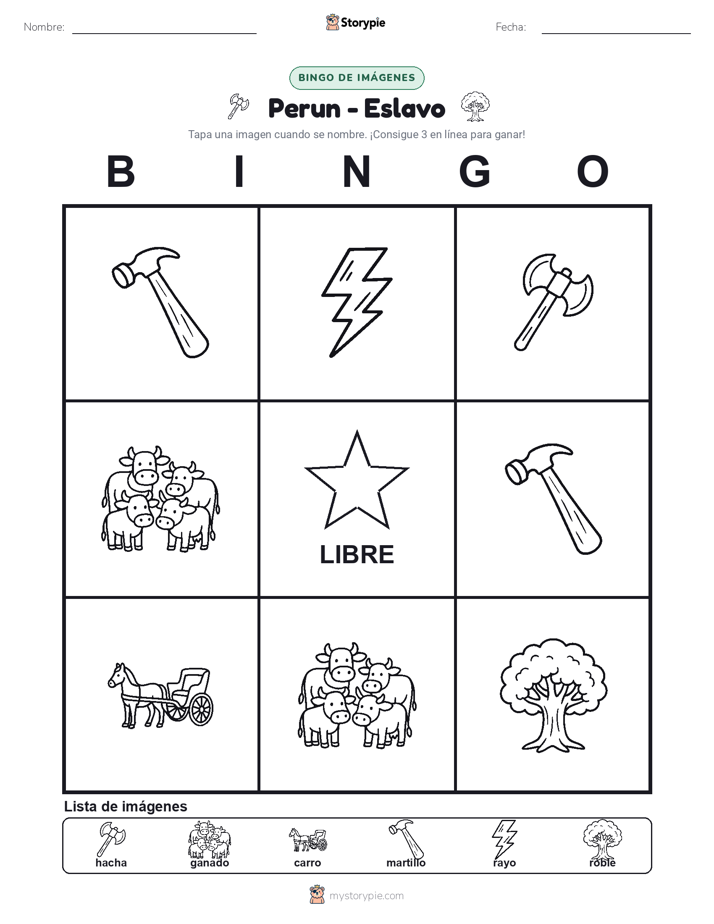 Bingo de Imágenes