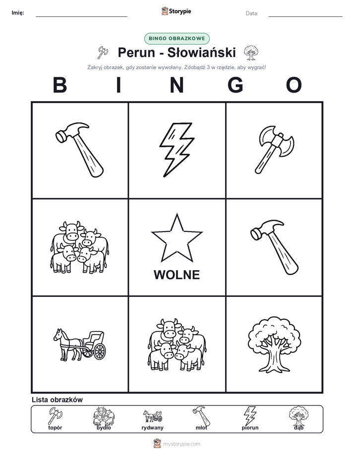 Bingo obrazkowe