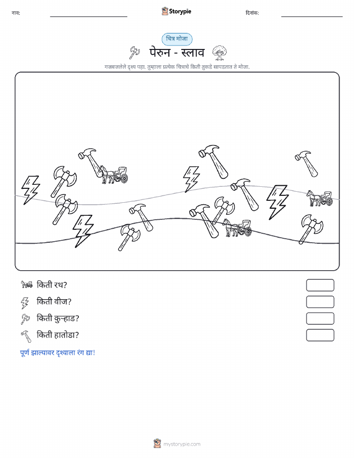 गणना दृश्य