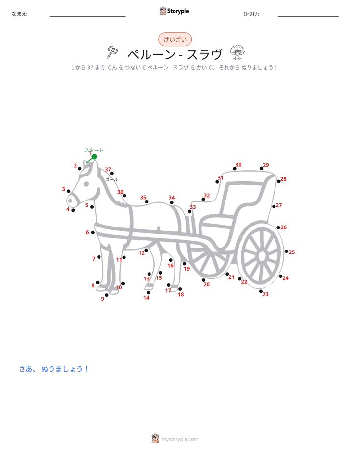 点つなぎ