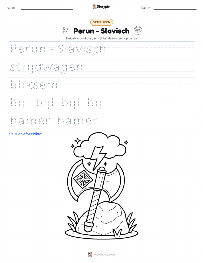 Schrijf Oefening