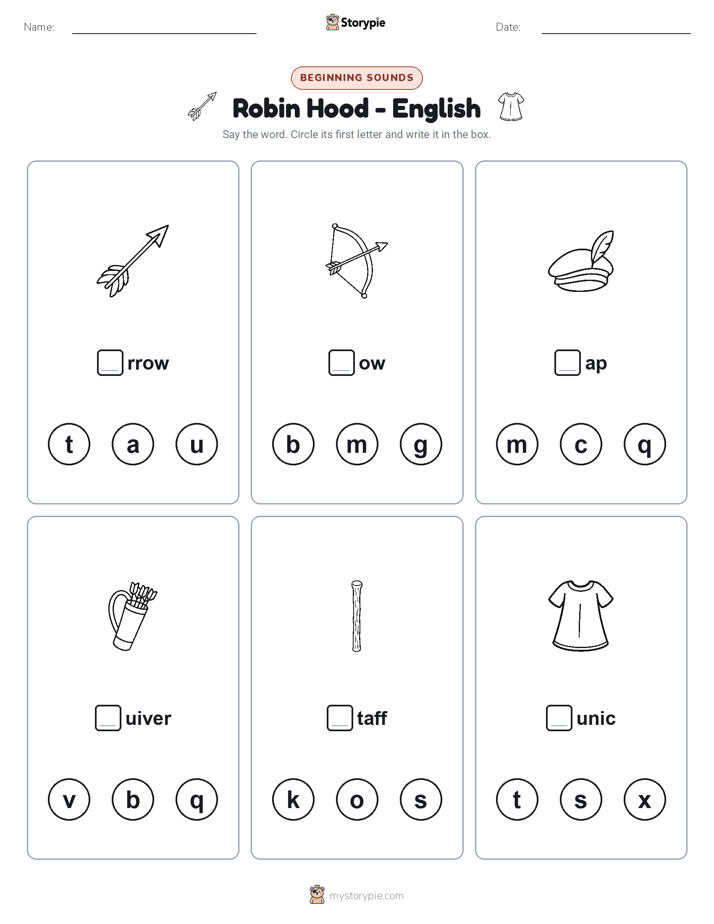 Beginning Sounds