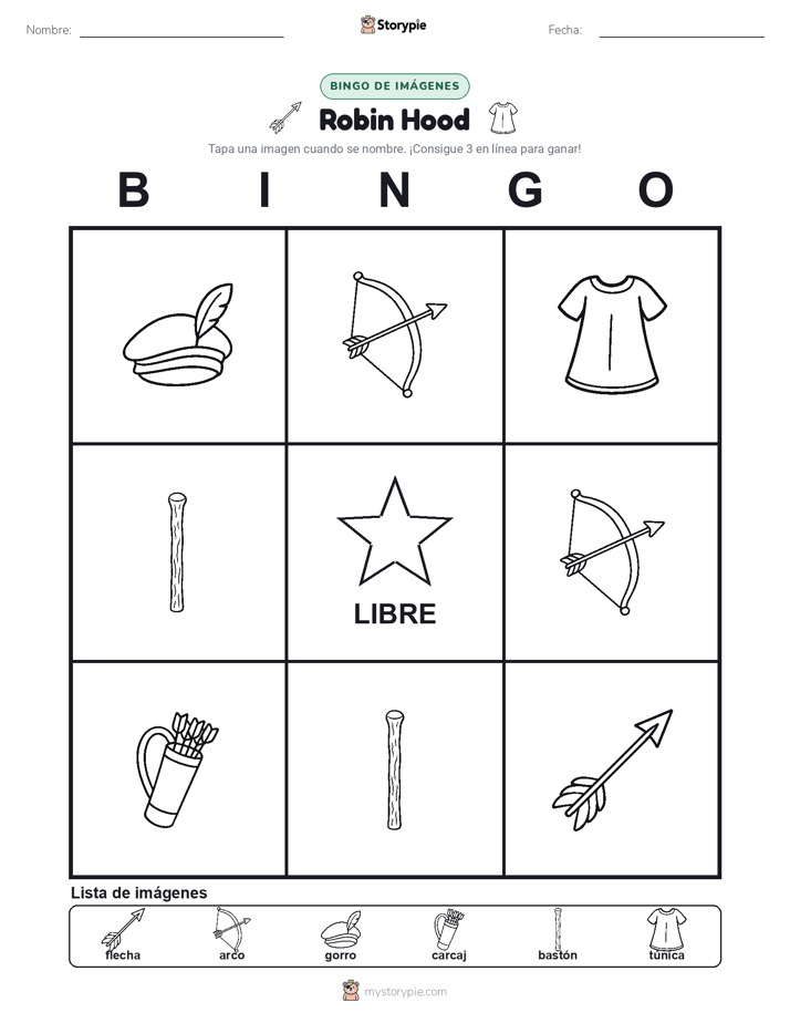 Bingo de Imágenes
