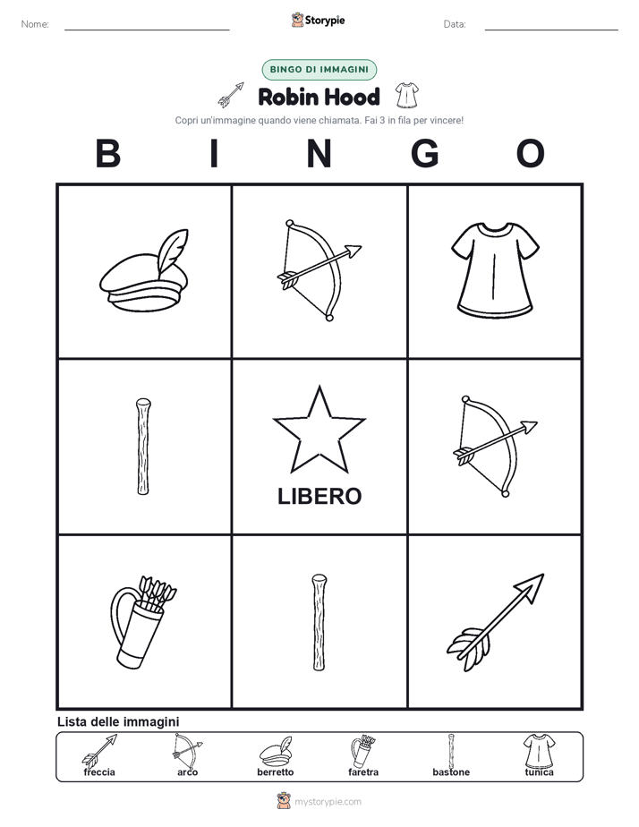 Bingo delle Immagini