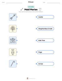 Maid Marian printable worksheet preview