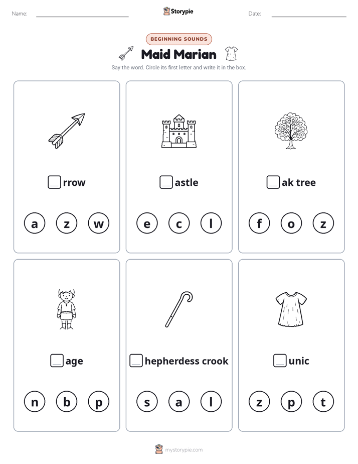 Beginning Sounds