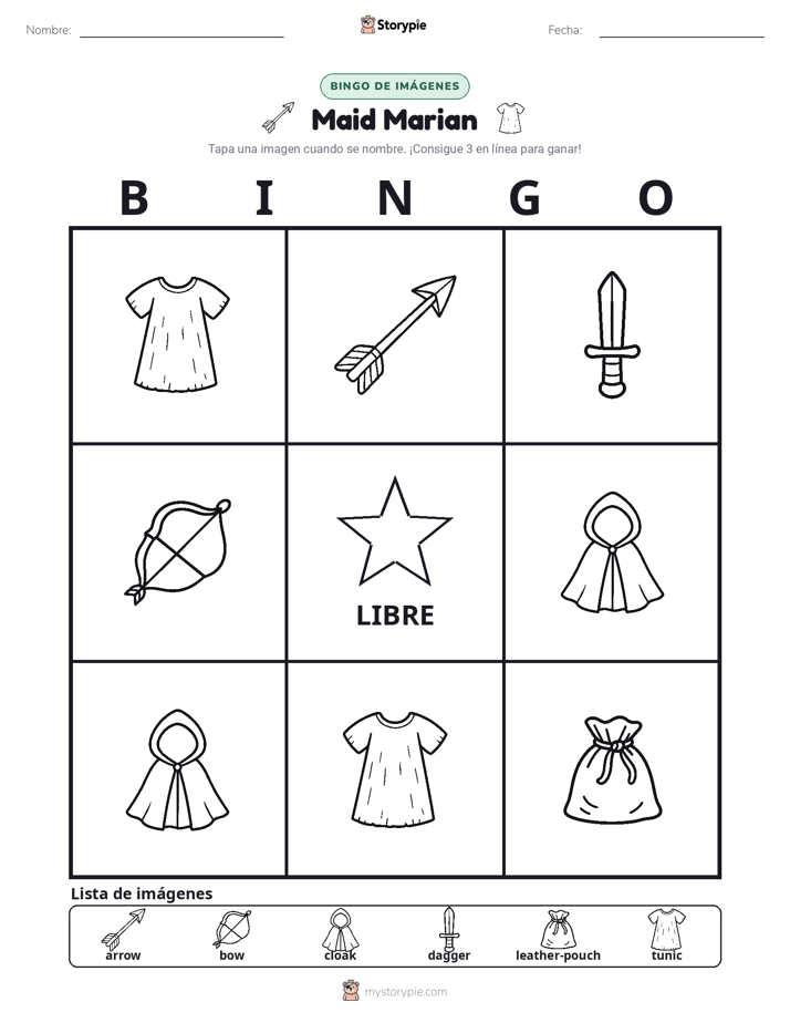 Bingo de Imágenes