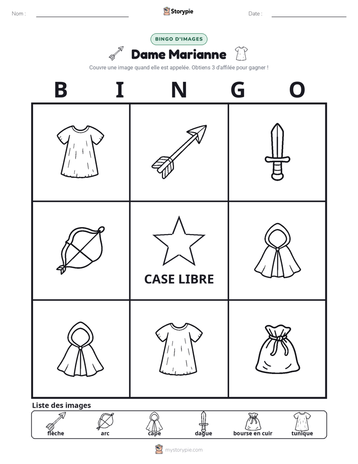 Bingo d'Images