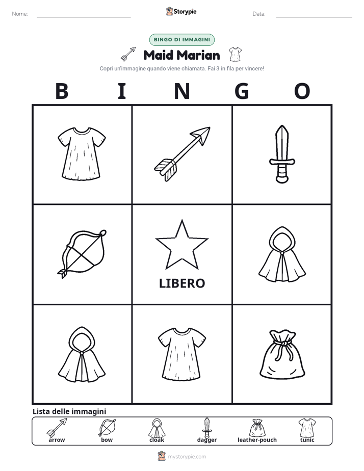 Bingo delle Immagini
