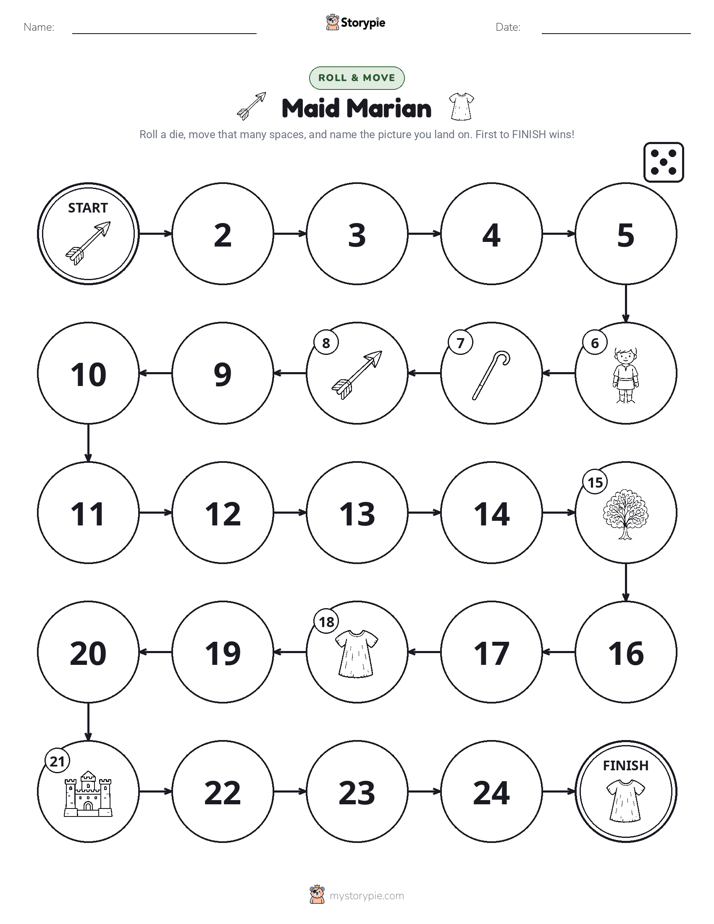Roll & Move Game