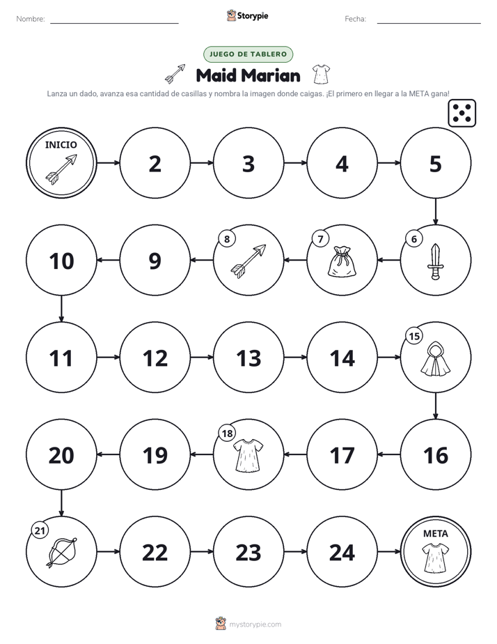 Juego de Rueda y Avanza