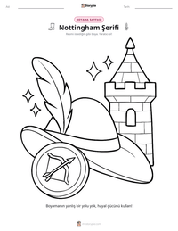 Nottingham Şerifi yazdırılabilir çalışma sayfası önizlemesi