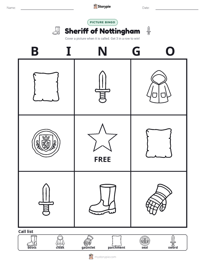 Picture Bingo