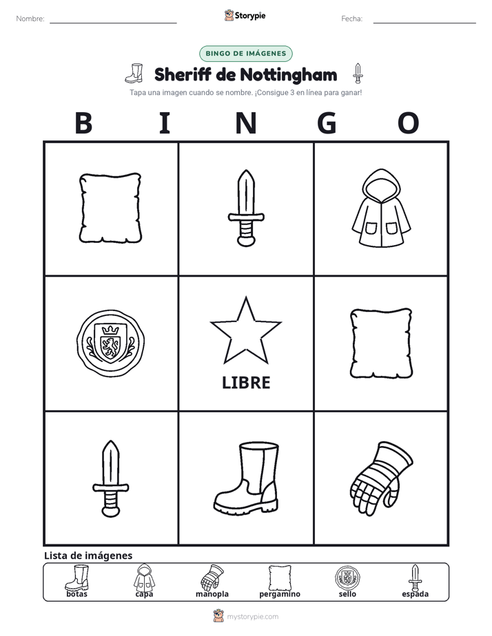 Bingo de Imágenes
