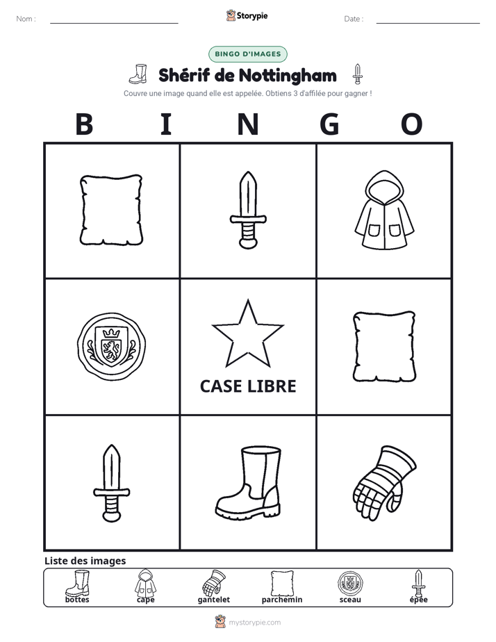 Bingo d'Images