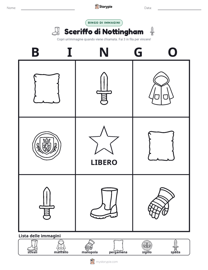 Bingo delle Immagini